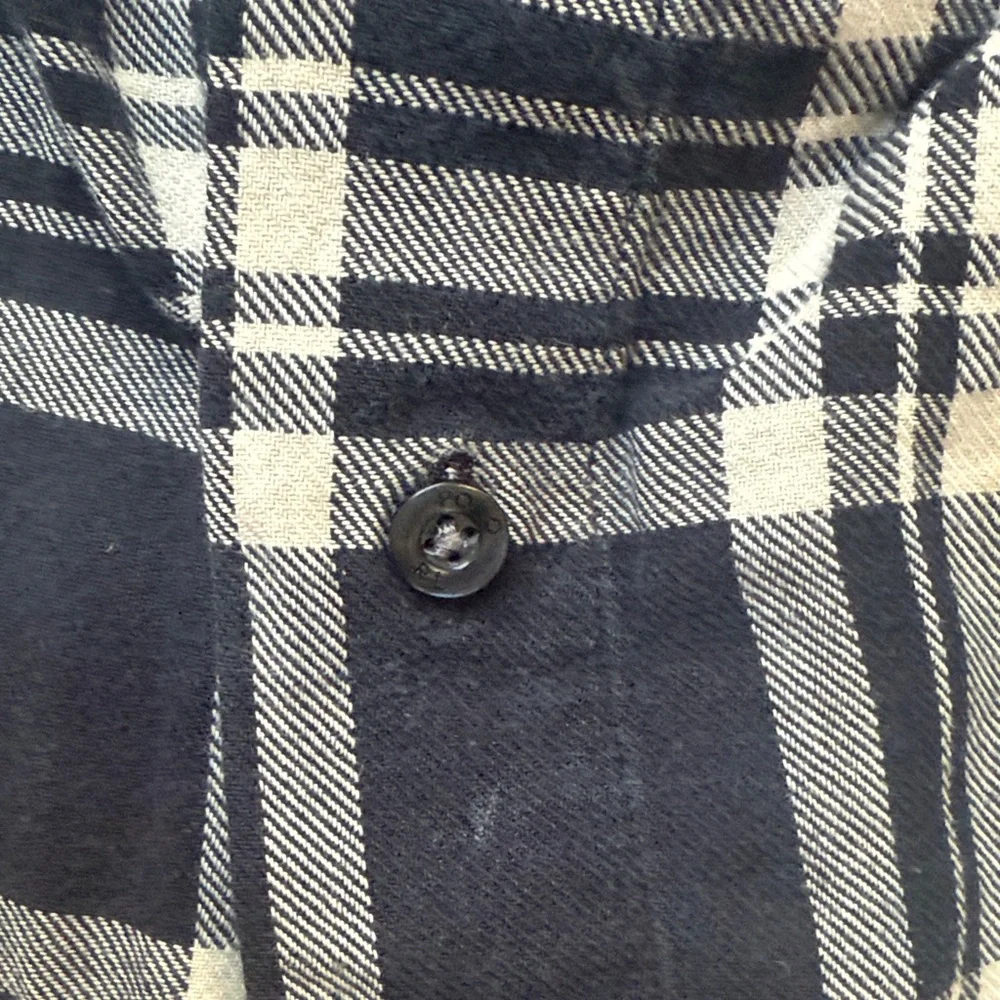 Polo Ralph Lauren Plaid Black and White Men's Pants